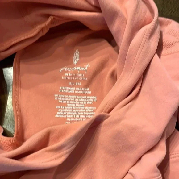 FP Movement Lucky Layer Cutout Back Crop Hoodie M/L - Picture 6 of 6